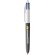 Boligrafo BIC 4 Colores Wood Style blanco/negro madera