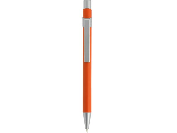 Boligrafo Bic® Metal Pro Naranja mate detalle 3