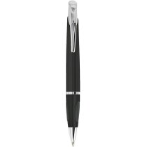 Bolígrafo de estilo moderno con grip en relieve personalizado negro Bolígrafo de estilo moderno con grip en relieve personalizado negro