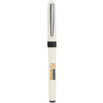 Roller de secado rápido con grip de la marca Bic personalizado blanco Roller de secado rápido con grip de la marca Bic personalizado blanco
