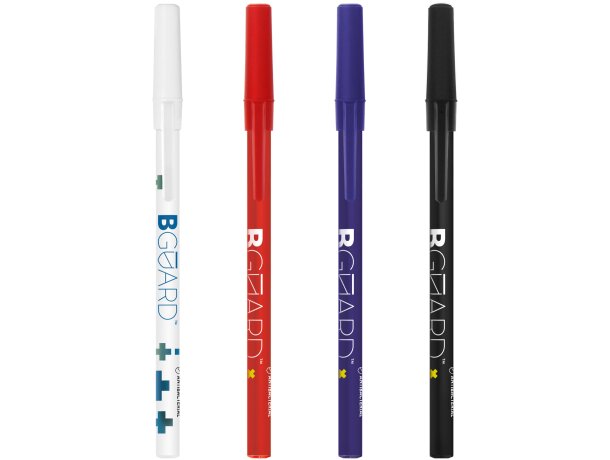 Boligrafo BIC® Round Stic BGUARD Antibacteriano Ballpen