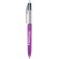 Bolígrafo 4 Colores Bic con lanyard Blanco/púrpura metalizado detalle 4