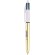 Bolígrafo 4 Colores Bic con lanyard Blanco/oro detalle 6