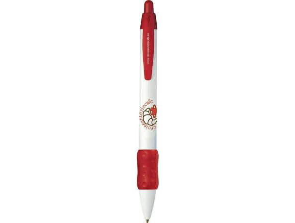 Bolígrafo con perfil ancho de la marca Bic personalizado blanco Bolígrafo con perfil ancho de la marca Bic personalizado blanco
