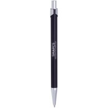 Bolígrafo metálico con recambio de la marca Bic negro Bolígrafo metálico con recambio de la marca Bic negro