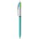 Bolígrafo 4 colores Bic fashion con lanyard Blanco/azul claro detalle 15