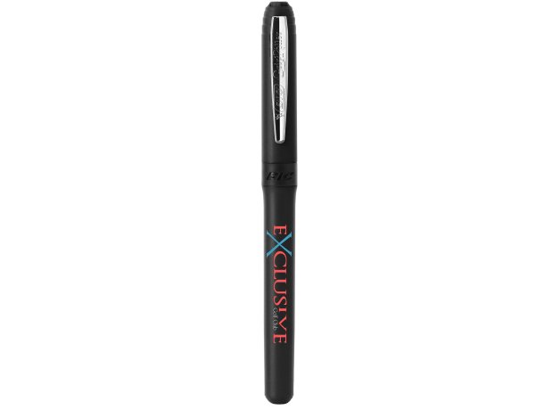 Roller Bic® Grip barato negro/cromado/tinta azul