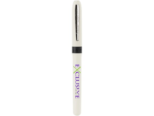 Roller Bic Grip barato Blanco/cromado/tinta azul detalle 13