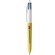 Boligrafo BIC® 4 Colores Wood Style con Lanyard blanco/amarillo madera