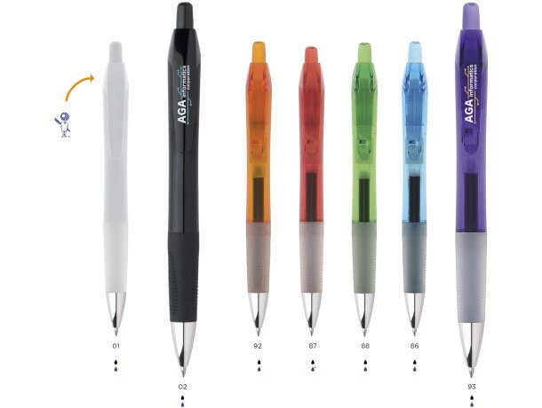 Bolígrafo de calidad en gel muy suave bic barato