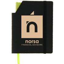 Bloc de notas Bic® con termograbado negra