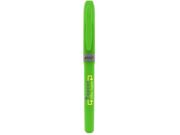 Subrayador marcador Bic Brite Liner Verde manzana detalle 12