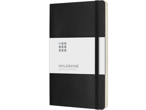 Libreta MOLESKINE® Clásica Tapa Blanda Pocket papel rayado negro