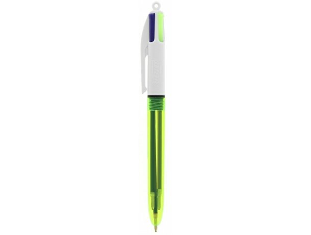 Bolígrafo fluorescente varias tintas Bic 4 Colours Fluo merchandising Bolígrafo fluorescente varias tintas Bic 4 Colours Fluo merchandising