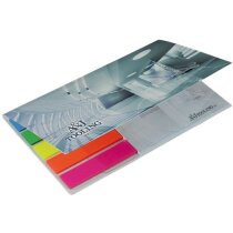 Set de notas adhesivas Bic® 75x75 personalizada Set de notas adhesivas Bic® 75x75 personalizada
