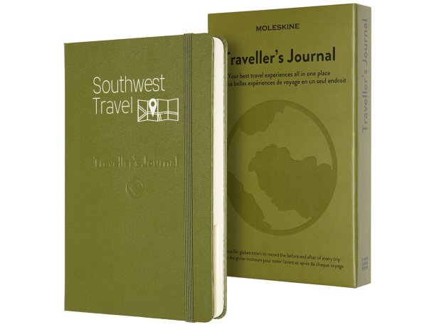 Libreta MOLESKINE® Travel Passion Journal verde