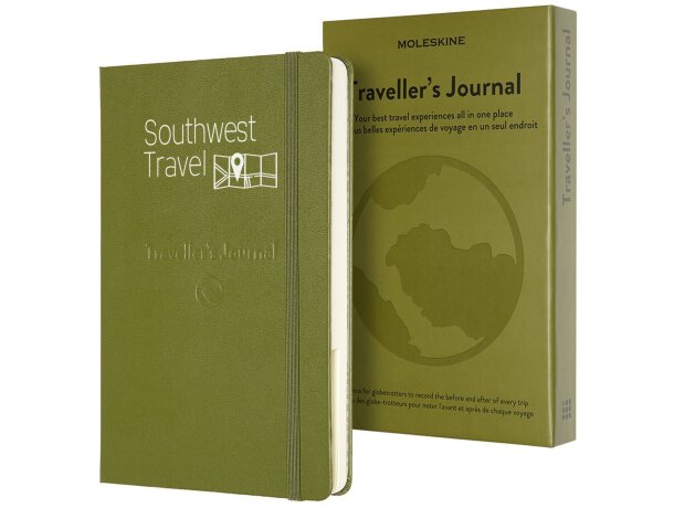 Moleskine Travel Passion Journal Verde detalle 9