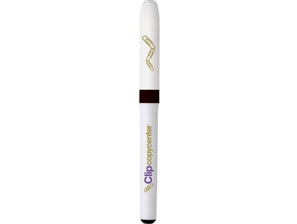 Marcador permanente de tinta resistente de la marca Bic blanco Marcador permanente de tinta resistente de la marca Bic blanco