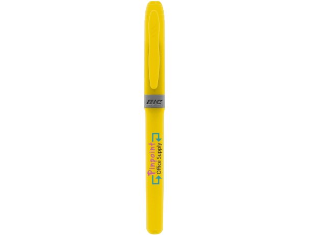 Subrayador marcador Bic Brite Liner Amarillo detalle 4