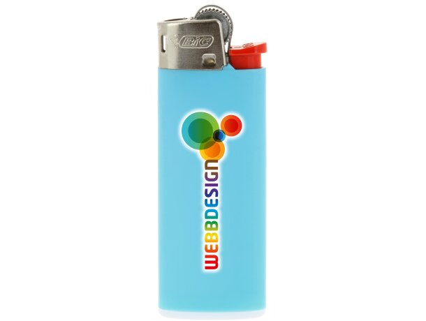 Funda de mechero Bic® Styl'it Luxury Soft Lighter Case Soft Azul claro/blanco/rojo/cromado detalle 7