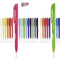 Bic Super Clip con tinta gel azul y clip grande