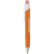 Bolígrafo de plástico de la marca Bic personalizado naranja Bolígrafo de plástico de la marca Bic personalizado naranja