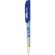 boligrafo en plastico a todo color de la marca bic personalizado azul