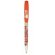 boligrafo en plastico a todo color de la marca bic personalizado naranja