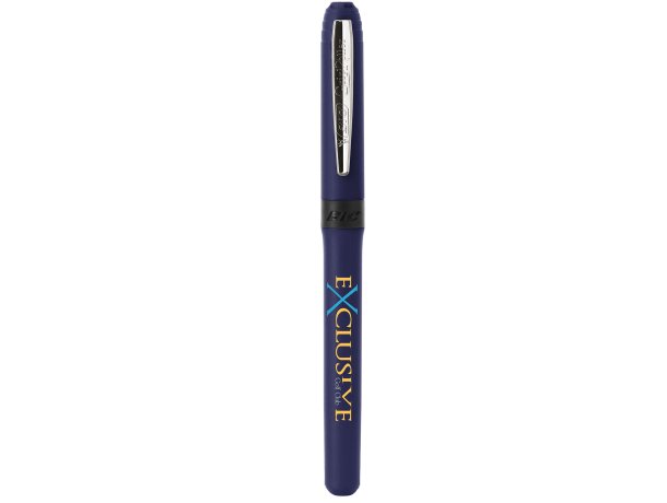 Roller Bic® Grip barato azul marino/cromado/tinta azul