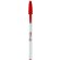 boligrafo con capucha bic style personalizado rojo