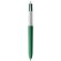 Boligrafo BIC® 4 Colores Wood Style con Lanyard blanco/verde madera