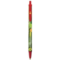 Bolígrafo ecológico de la marca Bic personalizado rojo Bolígrafo ecológico de la marca Bic personalizado rojo