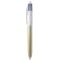 Boligrafo BIC 4 Colores Glacé con Lanyard Dorado Glacé/blanco