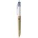 Boligrafo BIC 4 Colores Wood Style blanco/madera natural