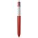 Boligrafo BIC 4 Colores Soft con Lanyard Blanco/rojo suave detalle 5