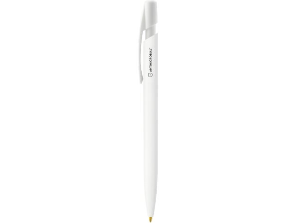 Boligrafo BIC® Media Clic BGUARD Antimicrobial Ecolutions blanco reciclado