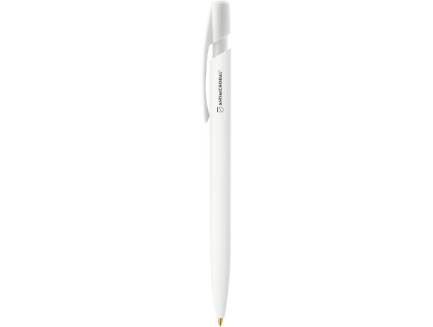 Boligrafo BIC® Media Clic BGUARD Antimicrobial Ecolutions blanco reciclado