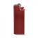 funda de mechero bic aluminium flat case personalizada rojo