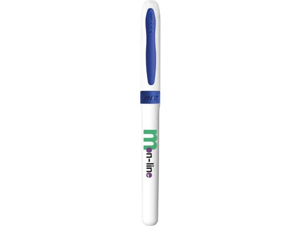 Rotulador permanente Bic Mark-it Blanco/azul detalle 3