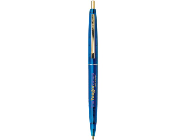 Bolígrafo ecológico en tonos dorados de la marca Bic barato