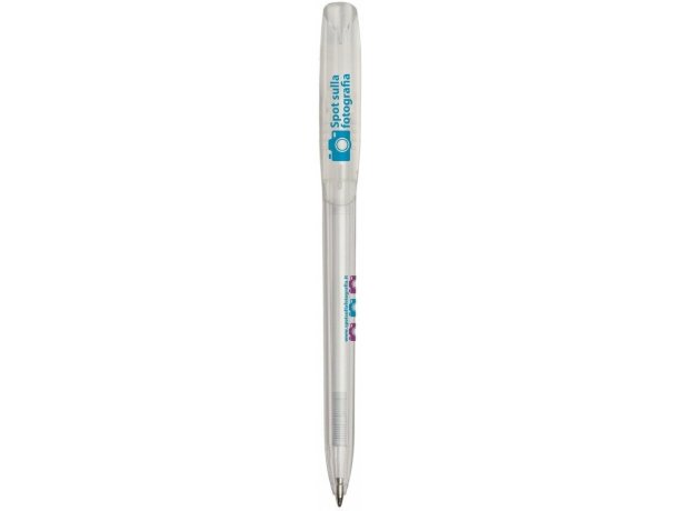 Bolígrafo Bic® super clip merchandising transparente