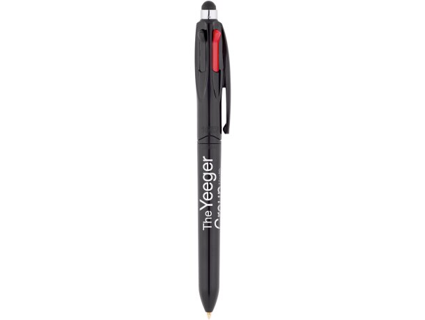 Bolígrafo Bic de 5 colores Stylus Negro detalle 3