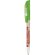 boligrafo en plastico a todo color de la marca bic personalizado verde