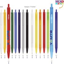 Bolígrafo Bic Torun ABS azul con pulsador clic