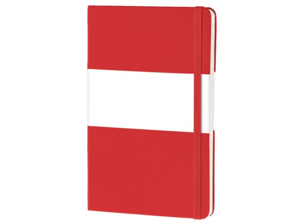 MOLESKINE Libreta Clásica Tapa Dura Pocket Papel rayado rojo detalle 4