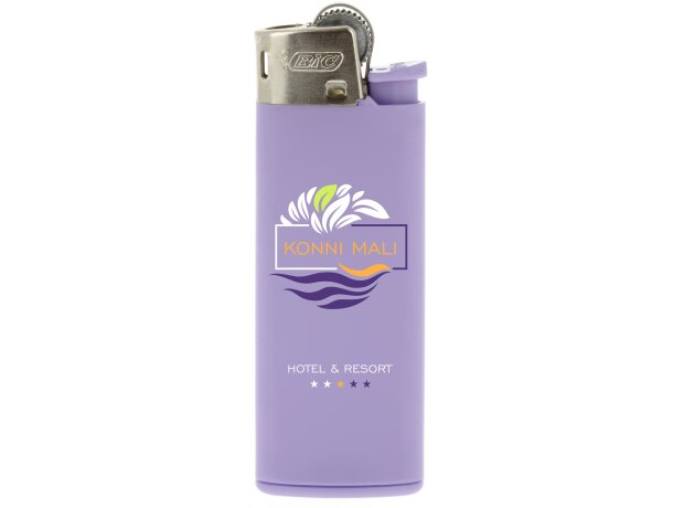 Funda de mechero Bic® Aluminium Flat Case Purple Pastel Body/Base/Fork/Chrome Hood detalle 19