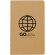 Cuaderno Moleskine® Cahier a rayas pocket papel kraft rayado marrón