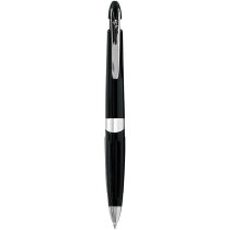 Bolígrafo en acabado pulido y cromados Bic personalizado negro Bolígrafo en acabado pulido y cromados Bic personalizado negro