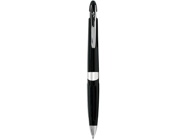 Bolígrafo en acabado pulido y cromados Bic personalizado negro Bolígrafo en acabado pulido y cromados Bic personalizado negro