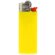 Mechero Bic® J25 Standard Amarillo claro/blanco/rojo/cromado detalle 4